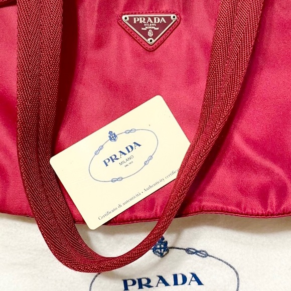 PRADA TESSUTO ROSSO - Picture 16 of 16